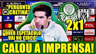 CALOU A IMPRENSA COLETIVA DE ABEL FERREIRA APÃ“S PALMEIRAS x INDEPENDIENTE DEL VALLE [upl. by Ttocserp383]