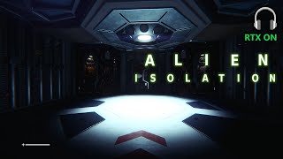 Alien Isolation  Sevastopol Station Emergency gateway  1 Hour of Ambience [upl. by Sturdivant192]