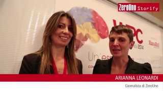 OverNet WPC 2014  ZeroUno intervista Anna Leone [upl. by Noynek]