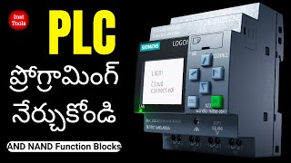 Learn PLC Programming with Function Block Diagrams AND NAND Gates [upl. by Orvie]