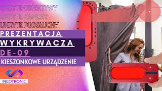 DE09  WYKRYWACZ LASEROWY KAMER I PODSŁUCHÓW  OBSŁUGA SPRZĘTU ORAZ REALNE DZIAŁANIE  GOSPYPL [upl. by Ilah]