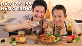 Nasi goreng med Pappa Poon  Nationalrätten Dag 12 Indonesien [upl. by Peppel]