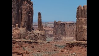 26 Scenic Indoor Cycling Arches National Park Bike Ride [upl. by Ahsratan]