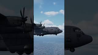 Critical Distance Between a C130 Hercules and an Aircraft Carrier [upl. by Ahsatal]