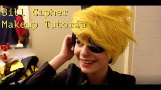 Bill Cipher Makeup Tutorial  Gravity Falls [upl. by Zielsdorf]