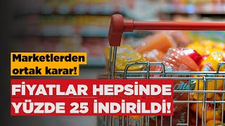 Marketlerden Ramazan boyunca yüzde 25 indirim kararı [upl. by Therron]