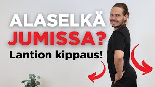 Alaselkä Jumissa Lantion Kippaus 🔄 [upl. by Leval673]