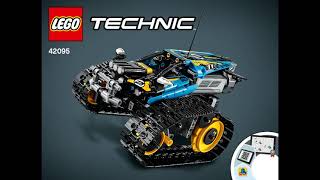 Building instructions for 42095 RemoteControlled Stunt Racer LEGO Technic [upl. by Juditha]