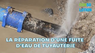 La Réparation Dune Fuite Deau De Tuyauterie [upl. by Kinemod]