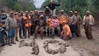 40 RABBITS Best Rabbit Hunt of 2022 Hunting Season GO DEEP BEAGLES SPECIAL MATTS BIRTHDAY HUNT [upl. by Targett353]