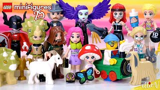 Did I get a complete set Opening LEGO minifigures series 25 blind boxes [upl. by Naret]