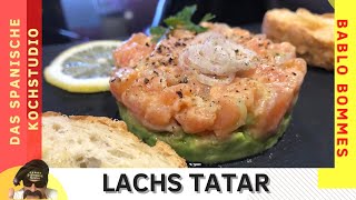 Lachstatar mit Avocado ⎮ Tartar de Salmon ⎮ Lachs [upl. by Haggai]