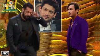 Sidharth Shukla Reminds by Asim Riaz Bro Umar Before Entering Salman Khan Show Bigg Boss 15 [upl. by Enicar]