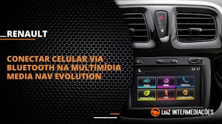 Conectar Celular via Bluetooth  Multimídia  RENAULT [upl. by Victor]