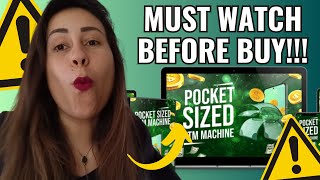 POCKET SIZED ATM MACHINE REVIEW IMPORTANT WARNING PocketSized Atm Machine Reviews [upl. by Dewees]