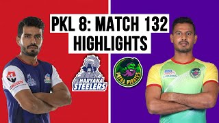 Match 132 Patna Pirates vs Haryana Steelers PKL PKL8 patnapirates haryanasteelers highlights [upl. by Acinomad]