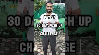 Day 27 of 30 day push up challenge shorts [upl. by Anabella]