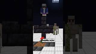 Why ironGolem Protect Villagers 🤔🧐shorts minecraft shortviral [upl. by Cruickshank281]