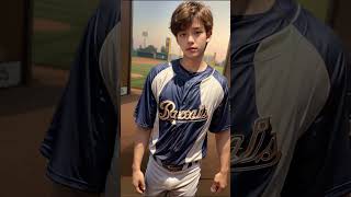 4kAi Ai cute boy lookbook  handsome baseball [upl. by Ailiec]