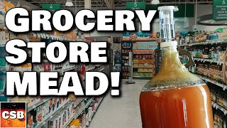 EASY Mead Making Process  Grocery Store Honey Wine Recipe [upl. by Larue]