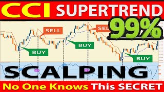 🔴 The Best CCISUPERTREND quotSCALPINGquot Trading Strategy YOU Will Ever Need BEGINNER TO EXPERT [upl. by Worth18]