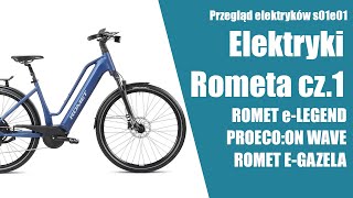 Elektryki Rometa cz1  Przegląd roweru elektrycznego s01e01 [upl. by Den470]