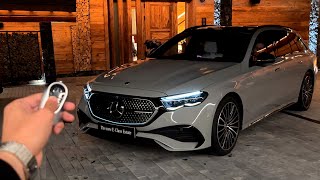 2024 Mercedes E Class AMG Estate  NIGHT Review Interior Exterior Sound [upl. by Ahmed]