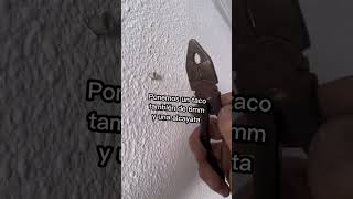 Aprende como colgar un cuadro en la pared Tip de carpinteria woodworking carpinteria diy decor [upl. by Jochbed]