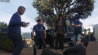 GTA 5 PS4  Mission 6  Marriage Counseling Gold Medal [upl. by Tihom]