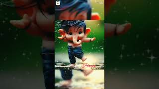 Bum bum bole  song hindisong shreeganeshmusic cute baby Ganesh [upl. by Emiline]