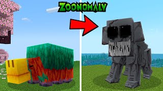 I remade every mob into ZOONOMALY in Minecraft [upl. by Inaja]