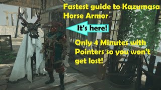 Legacy of Kazumasa Sakai  Fast Guide Sakai Horse Armor  Iki Island Walkthrough [upl. by Kathy]