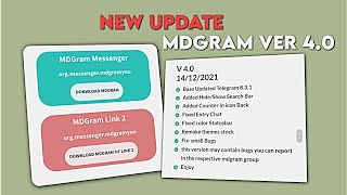 Tutorial Update Telegram MD Gram V40 [upl. by Grizel]