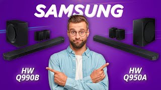 Samsung HW Q990B Vs Q950A  Which is the Best Soundbar for Home Entertainment [upl. by Efal438]