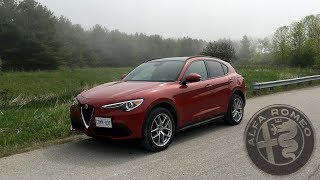 2018 Alfa Romeo Stelvio Ti Sport  Review [upl. by Meesaw]