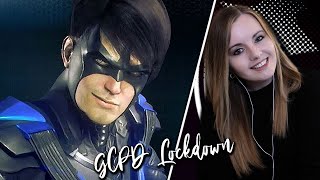 GCPD Lockdown DLC  Batman Arkham Knight PS5 Gameplay [upl. by Venu]