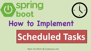 How to Implement Scheduled Tasks in Spring [upl. by Yancey]