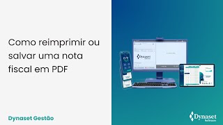 Como reimprimir ou salvar uma nota fiscal em PDF [upl. by Keeler]