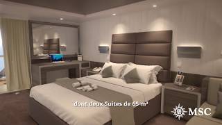 Interview MSC Seaside  Une diversité dhébergement [upl. by Akirdnwahs231]