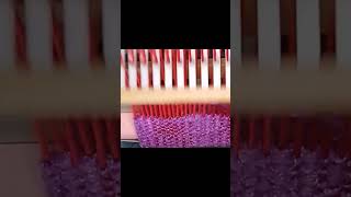 quick weaving on a rigid heddle loom weaving [upl. by Annal648]