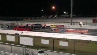 2010 SRT Challenger vs 2010 Camaro SS Drag Race ® [upl. by Adniram]