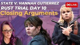 State v Hannah Gutierrez Rust Armorer Trial Day 10  Closing Arguments [upl. by Akim]