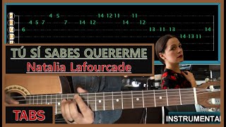 Cómo Tocar quotTÚ SÍ SABES QUERERMEquot TABS  Natalia Lafourcade [upl. by Wilden109]