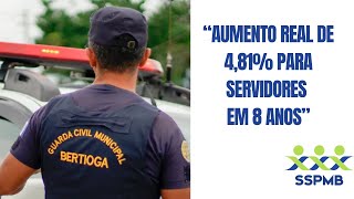 AUMENTO REAL DE 481 PARA SERVIDORES EM 8 ANOS [upl. by Killarney720]