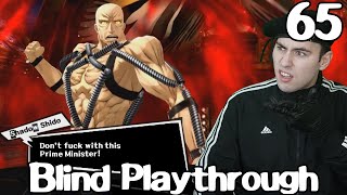 Shido Calling Card amp Shido Boss Fight Reaction  Lets Play Persona 5 Royal BLIND Gameplay 65 P5R [upl. by Weber]