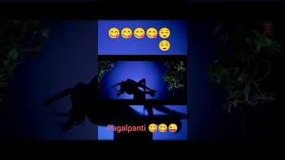 pagalpanti movie song  bhutni new  shorts  love 😜😜💞 [upl. by Inaboy459]