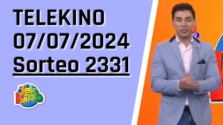 Telekino en vivo 07072024  Sorteo Nro 2331  Resultados Telekino Sorteo 2331  telekino 2331 [upl. by Serg691]