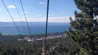 Summer Gondola Ride at Heavenly Ski Resort in Lake Tahoe [upl. by Nalehp150]