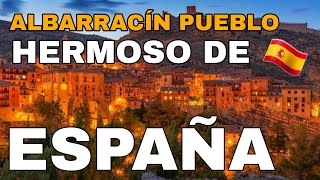 ALBARRACIN TERUEL PUEBLO MEDIAVAL DE LOS MAS BONITOS DE ESPAÑA 🇪🇸 😱 PUEBLOS BONITOS DE ESPAÑA [upl. by Yddor]