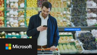 Microsoft Cloud for Retail Grocery Generative AI [upl. by Ruhtua483]